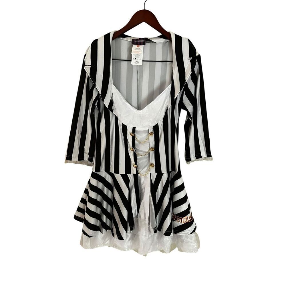 Rubie’s costumes deluxe Beetlejuice woman’s Large Halloween trick or treat